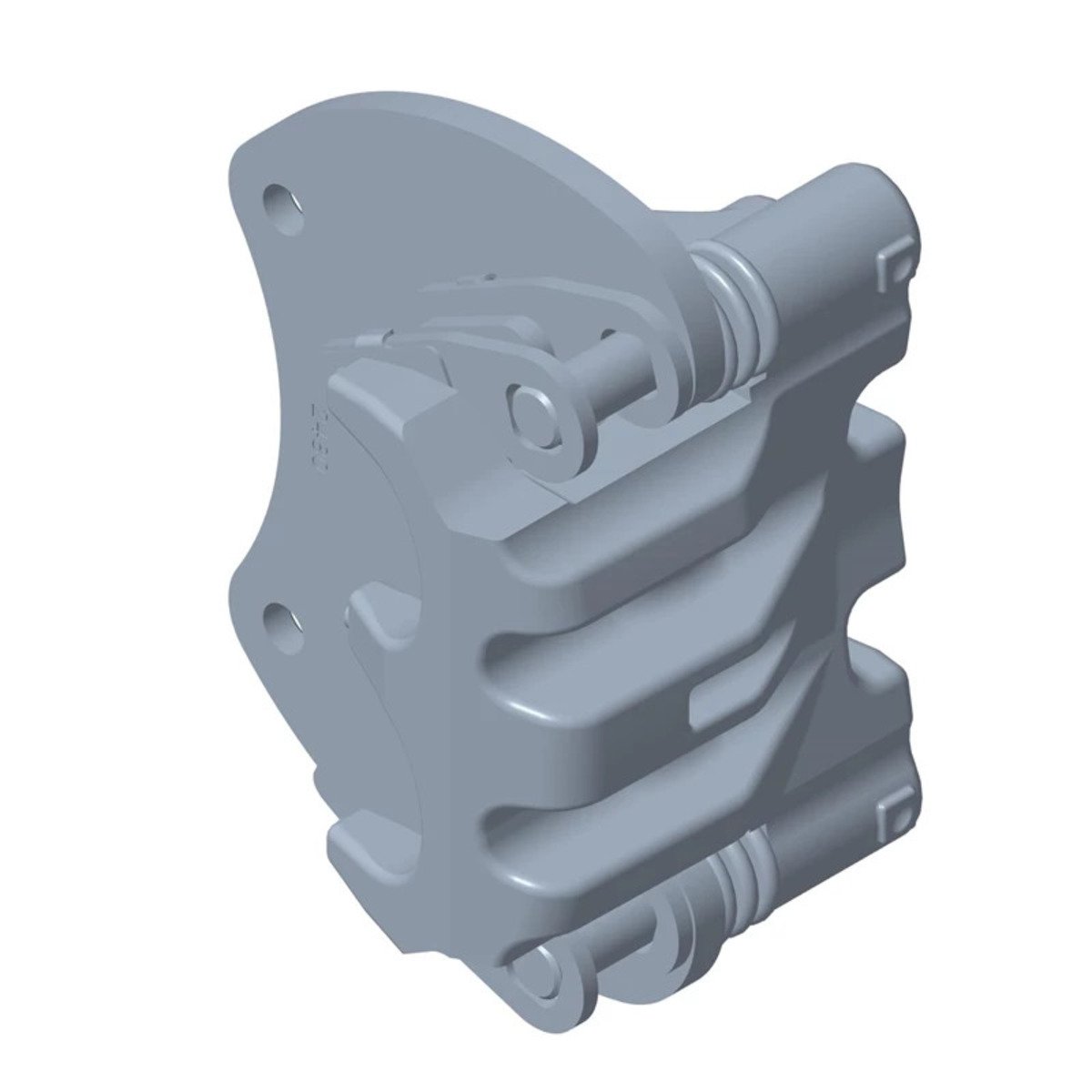 Polaris RZR Left Hand Double Grooved Brake Caliper Assembly