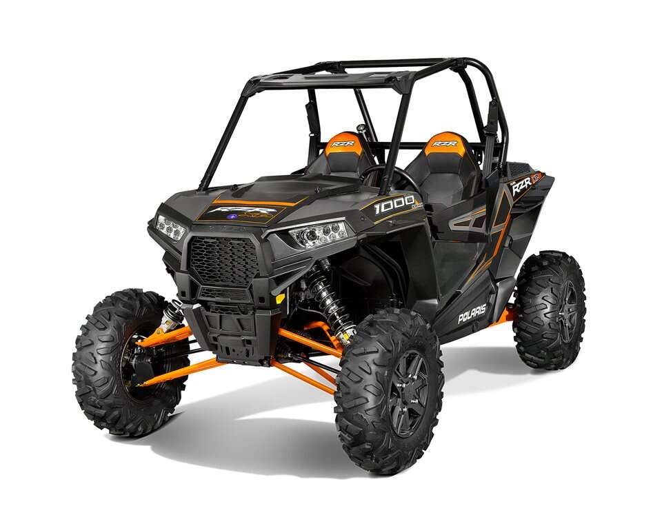 Polaris RZR XP 1000 Lower Half Door Inserts in Black - Two Count