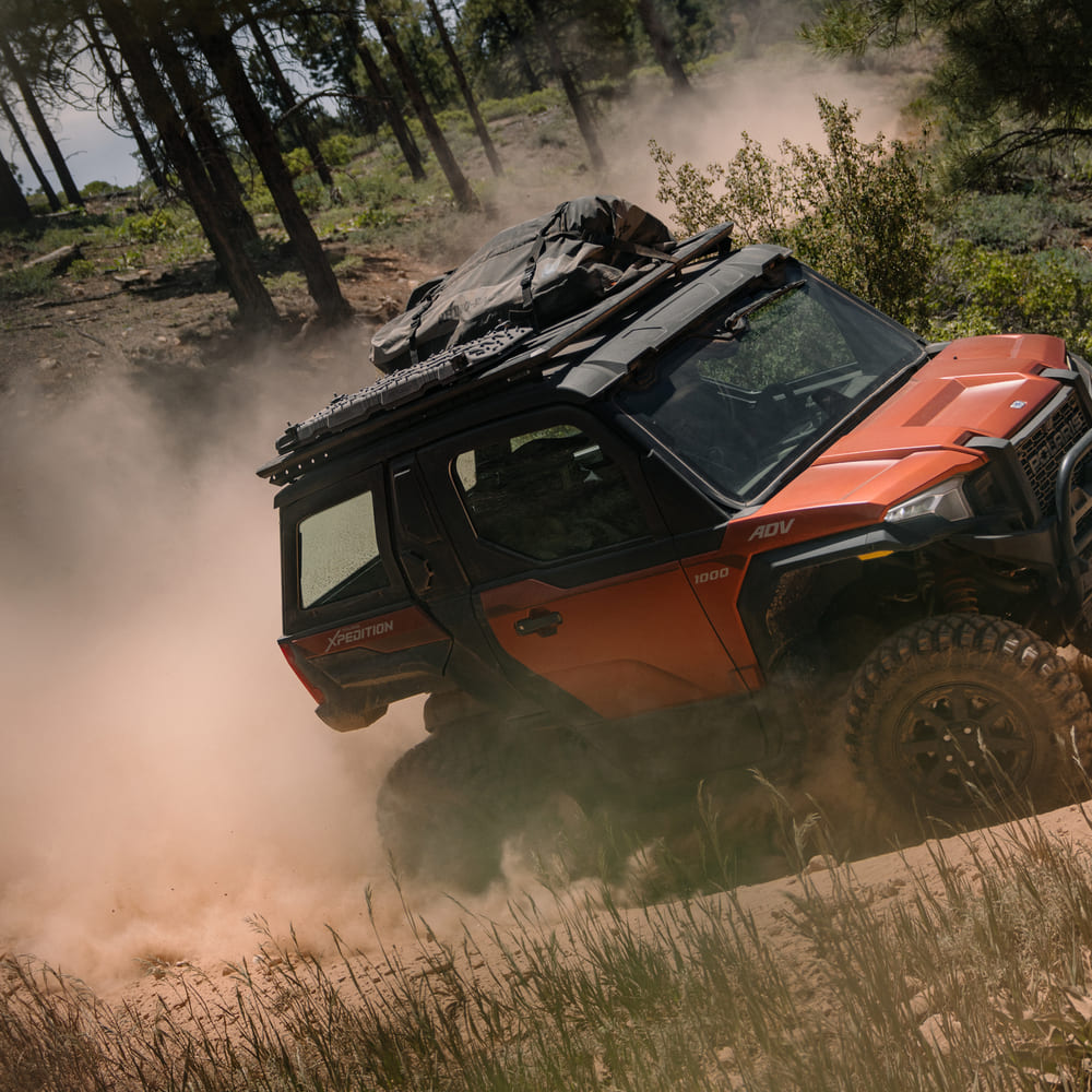 Polaris Xpedition ADV Rhino-Rack Roof Rack Mount - Large