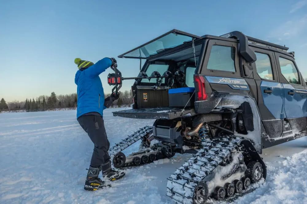Polaris Xpedition Prospector Pro 2.0 Track Mounts + High Rise Intakes