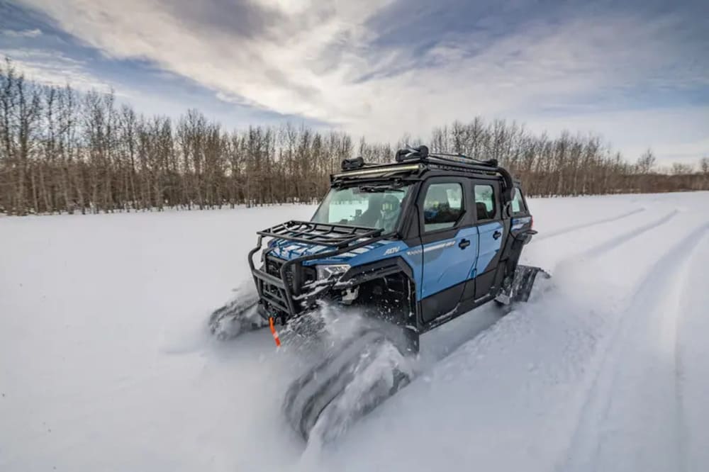 Polaris Xpedition Prospector Pro 2.0 Track Mounts + High Rise Intakes