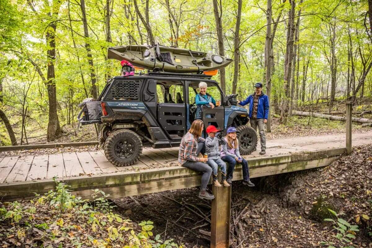 Polaris Xpedition Rhino-Rack J-Style Kayak Holder