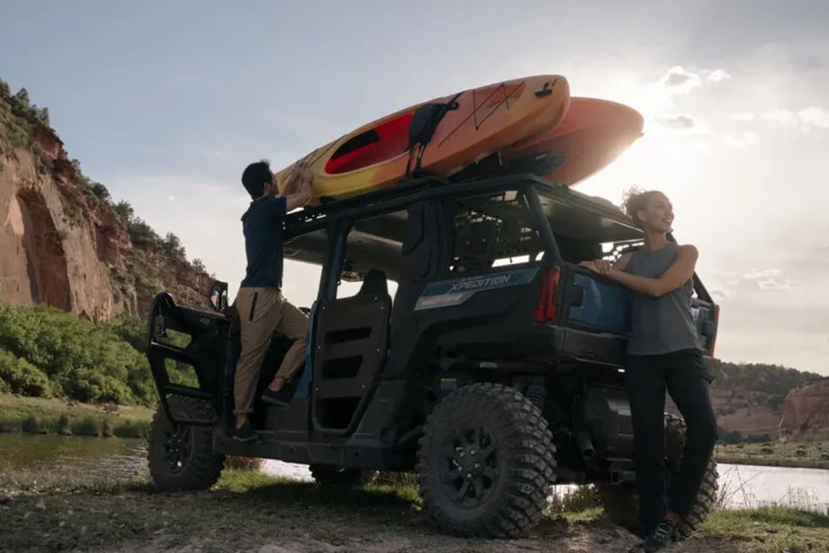 Polaris Xpedition Rhino-Rack J-Style Kayak Holder