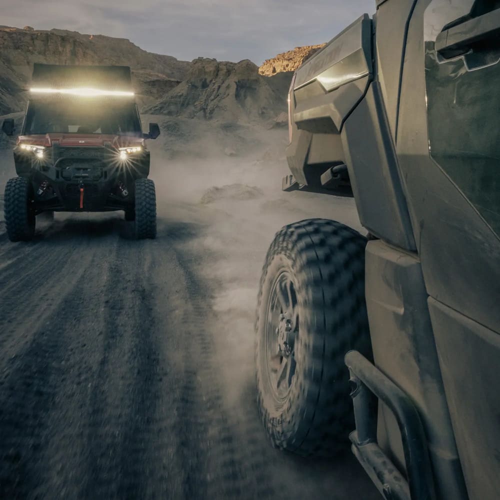 Polaris Xpedition RIGID RDS SR-Series 50" Curved Single-Row LED Light Bar