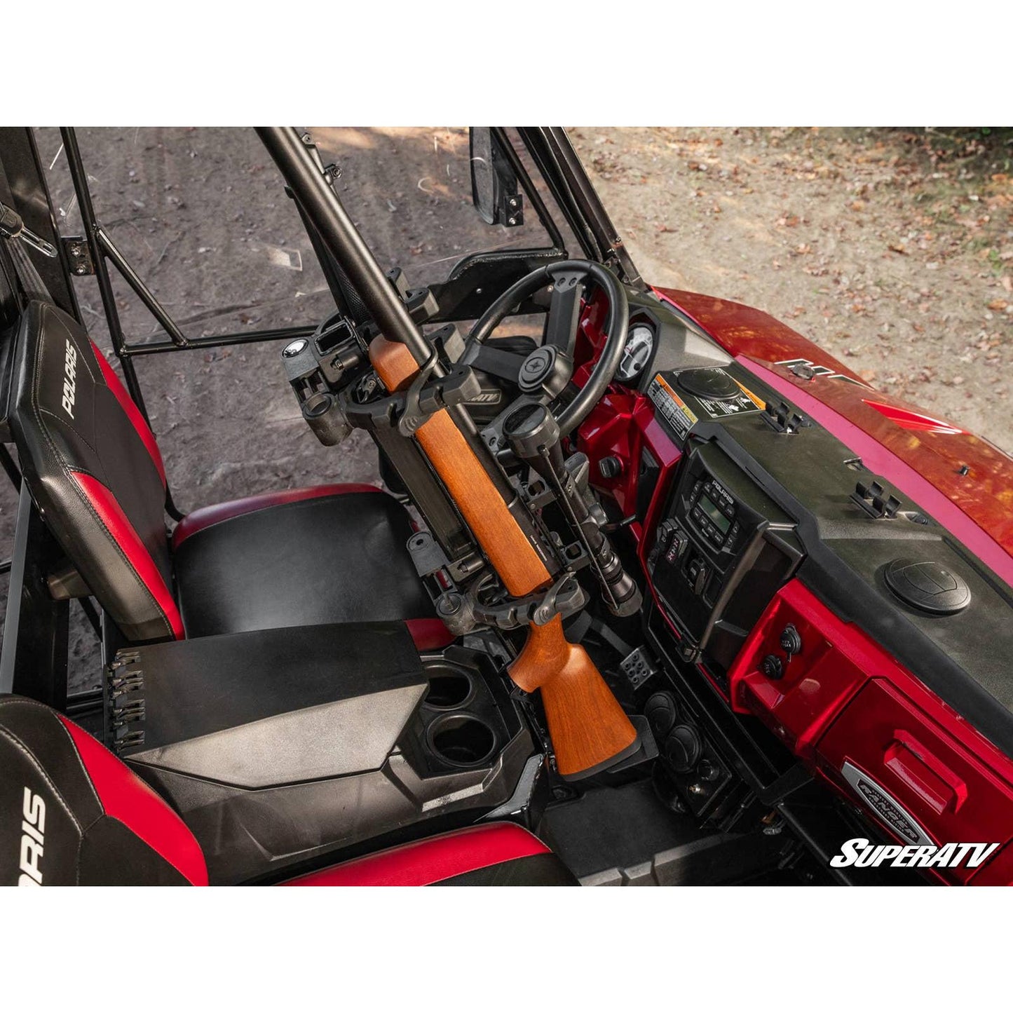 Polaris Ranger XP 570 Floor Mounted Gun Holder