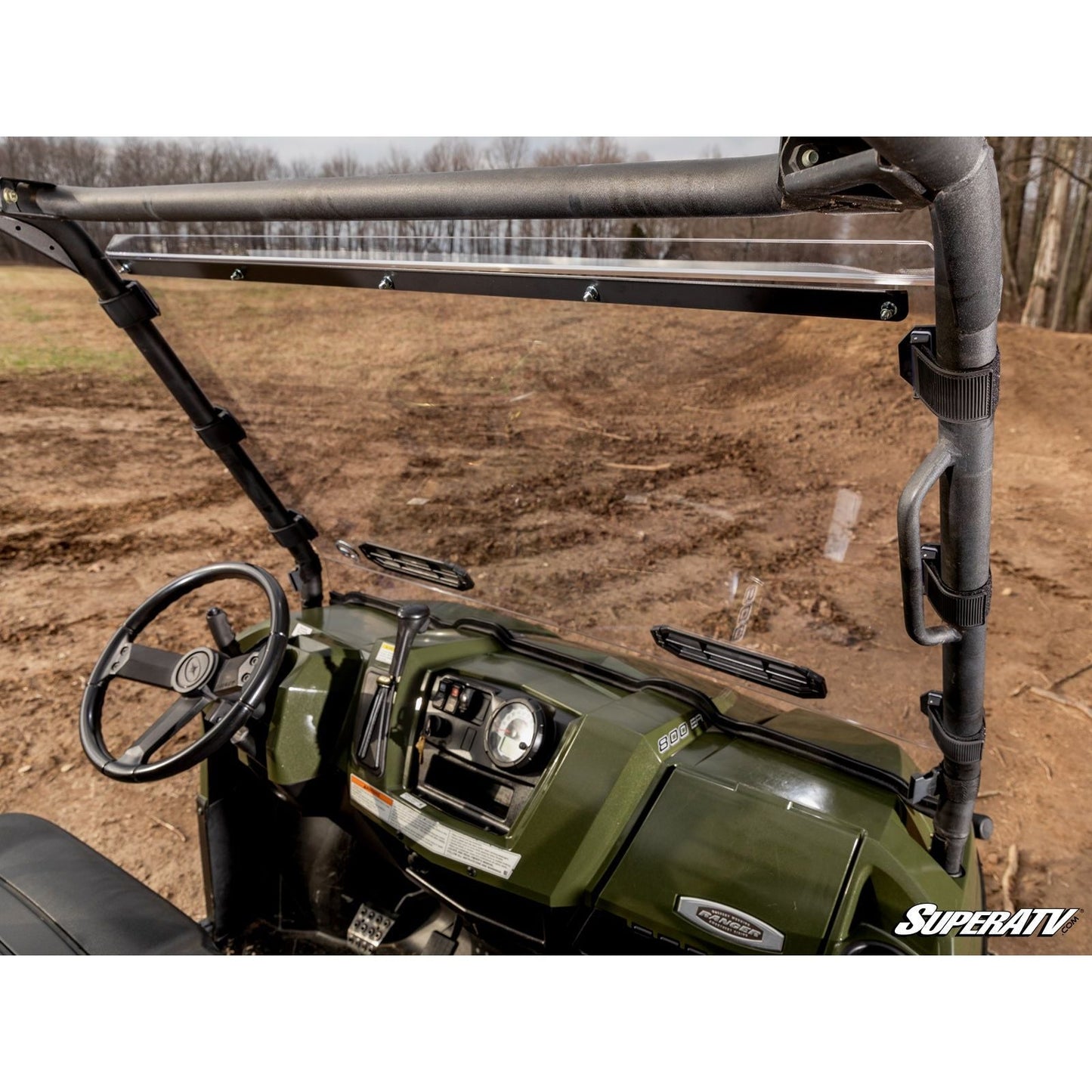 Polaris Ranger 900 Diesel Vented Full Windshield