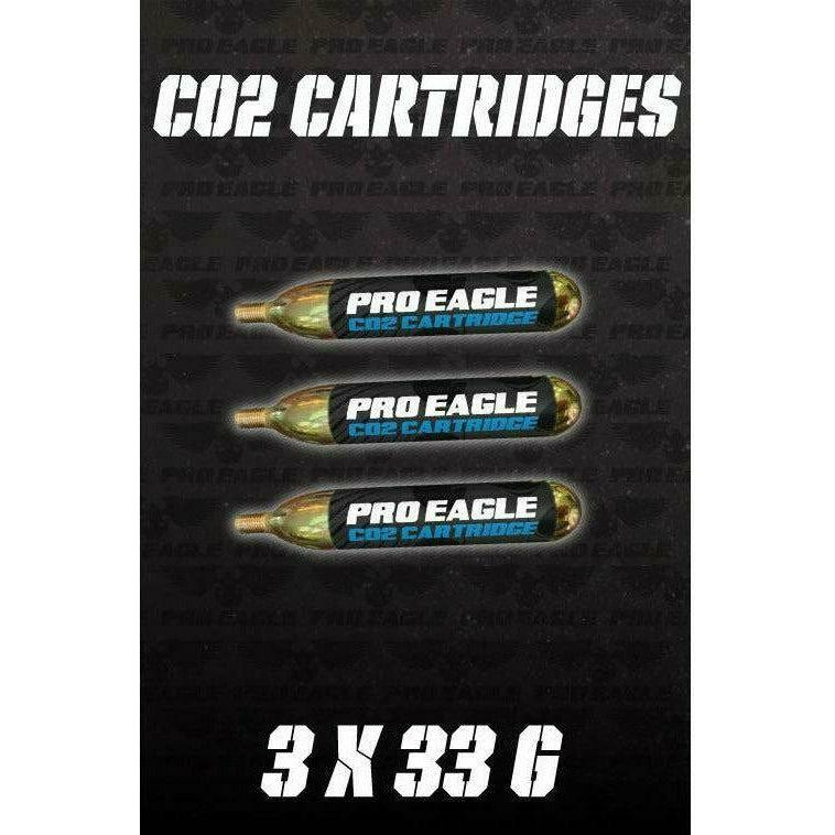 33G CO2 Cartridges for Phoenix Air Jack (3 Pack)