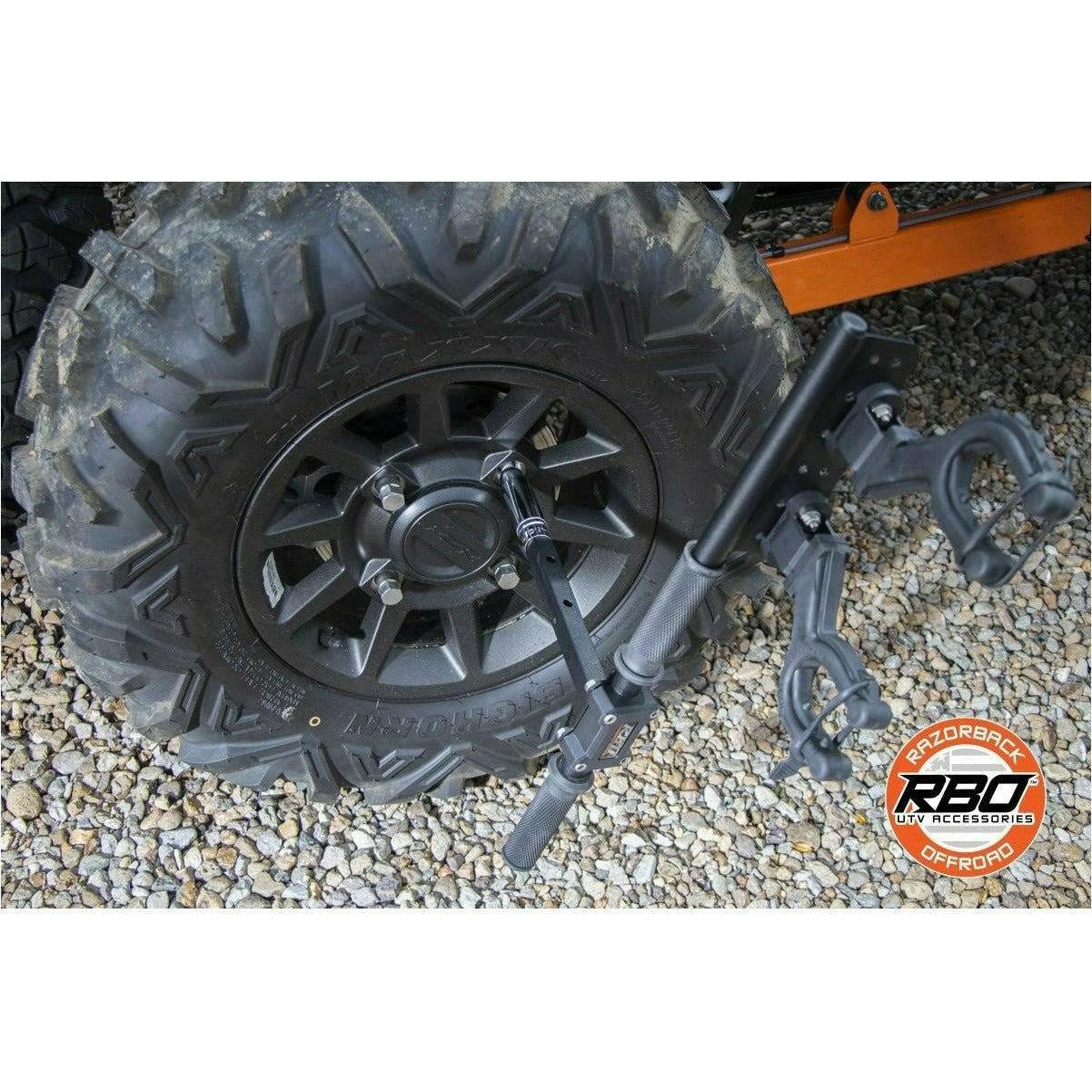 Polaris RZR Ultimate Gun Rack / Grab Handle / Lug Wrench