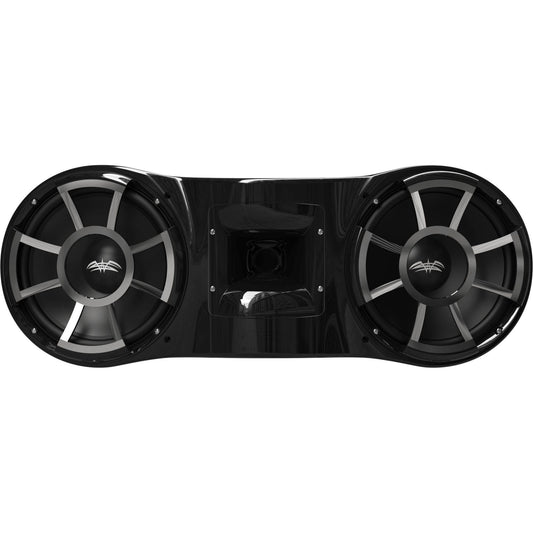 Revolution Series Dual 10" Black Tower Speaker