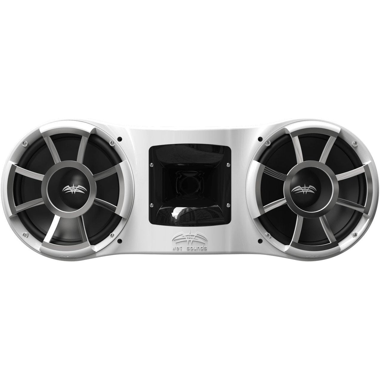 Revolution Series Dual 10" Black Tower Speaker
