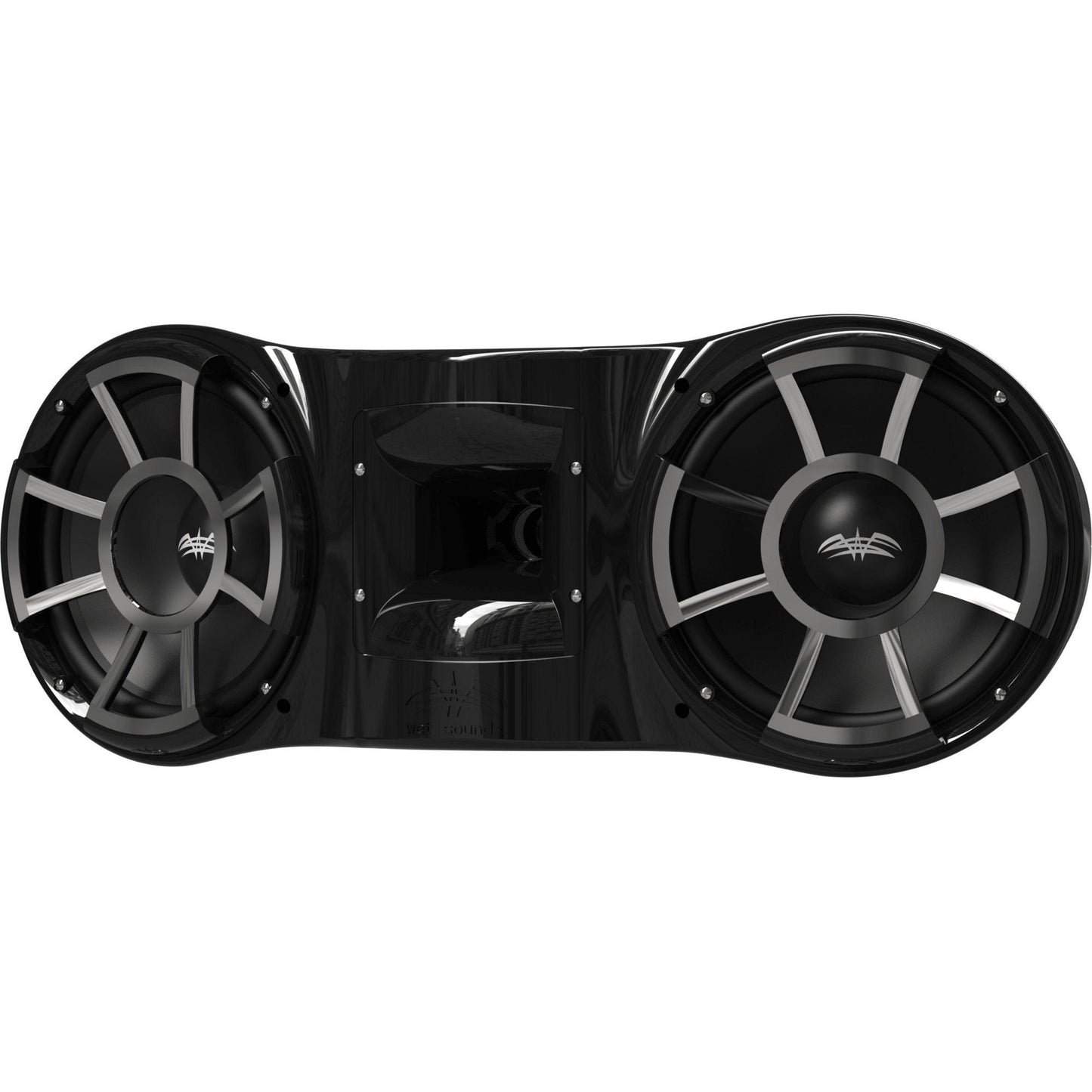 Revolution Series Dual 10" Black Tower Speaker