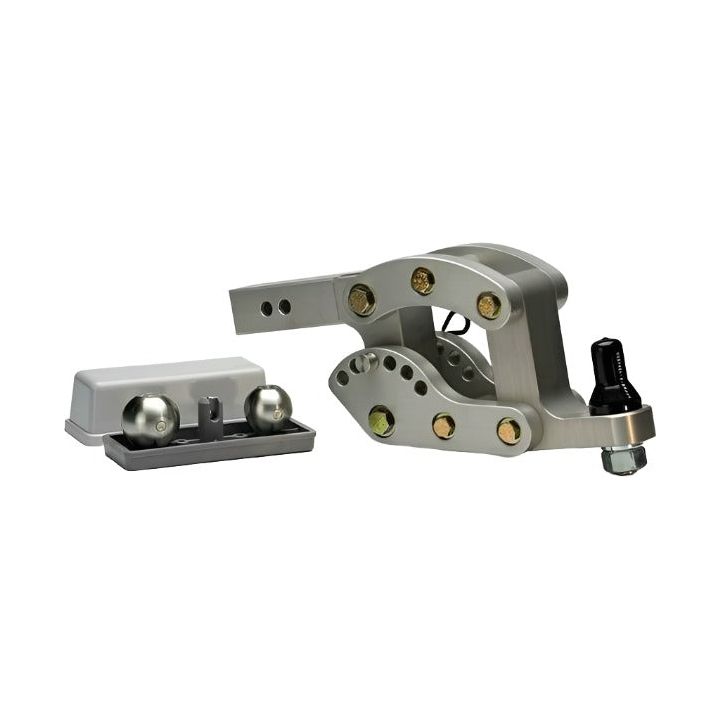 2" Clear Anodized Hitch Receiver 10" Drop 12K