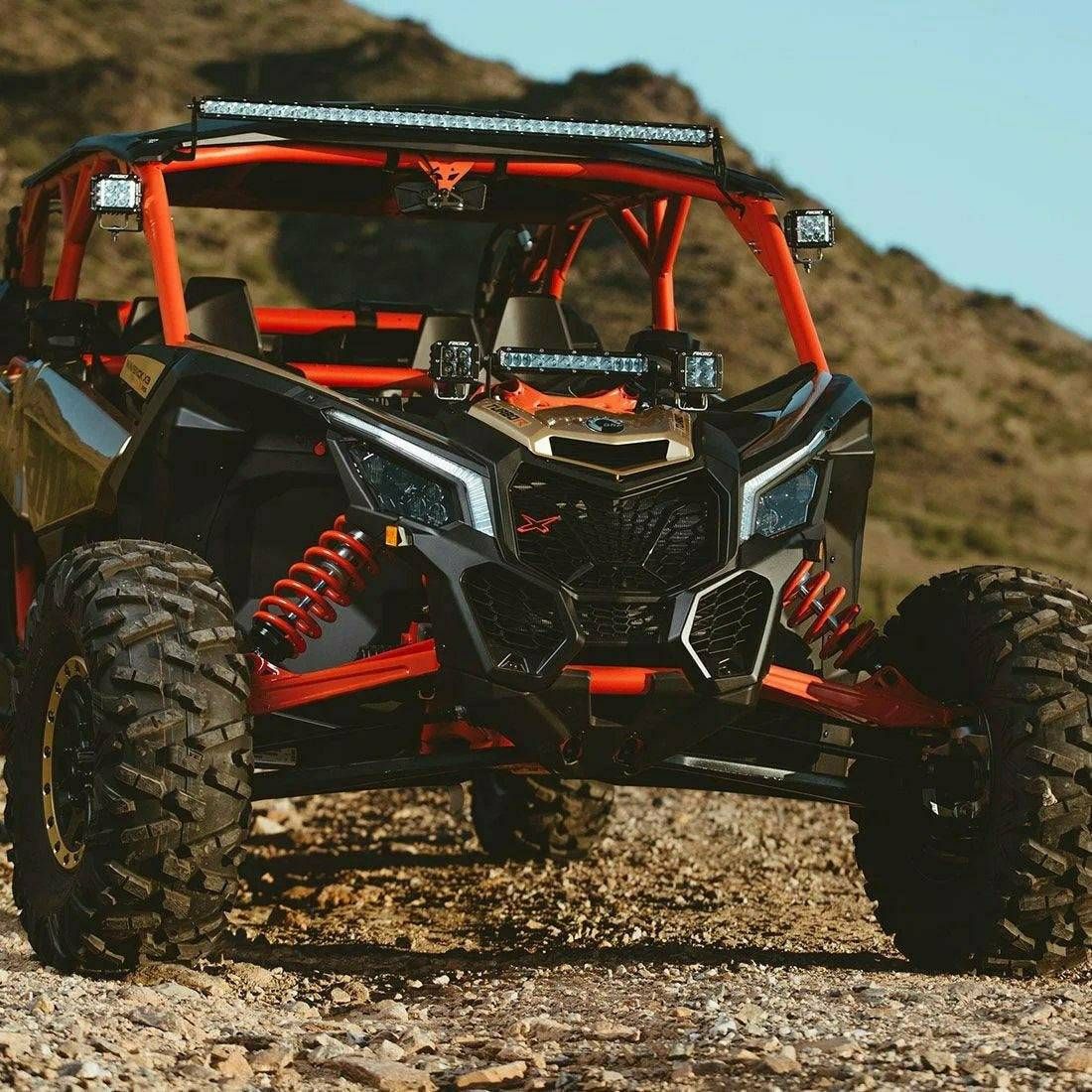 Can Am X3 Roof Light Mount