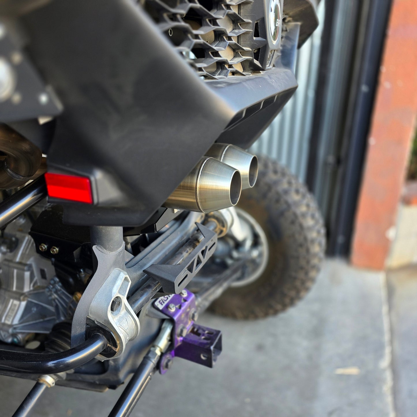MARAUDER Maverick R Slip-on Exhaust by Fastlab