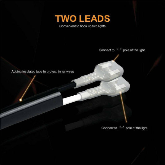 LED Mirror Wiring Harness Kit