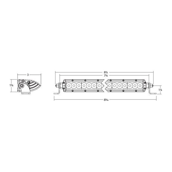 SR-Series Amber PRO SAE (Pair)