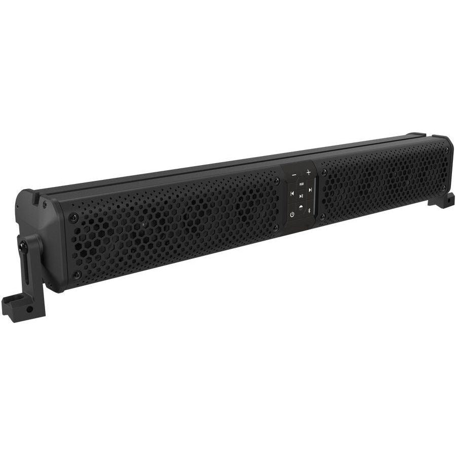STEALTH XT 8-Speaker All-In-One Amplified Bluetooth Soundbar With Remote