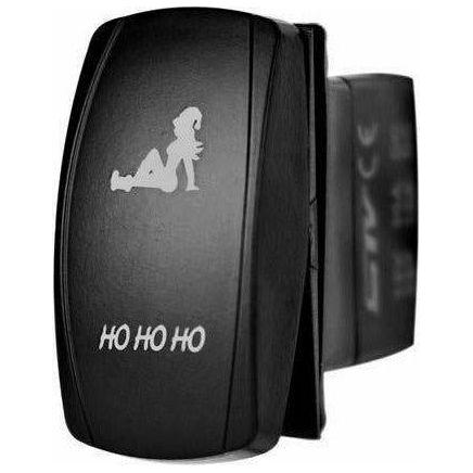 Ho Ho Ho Rocker Switch
