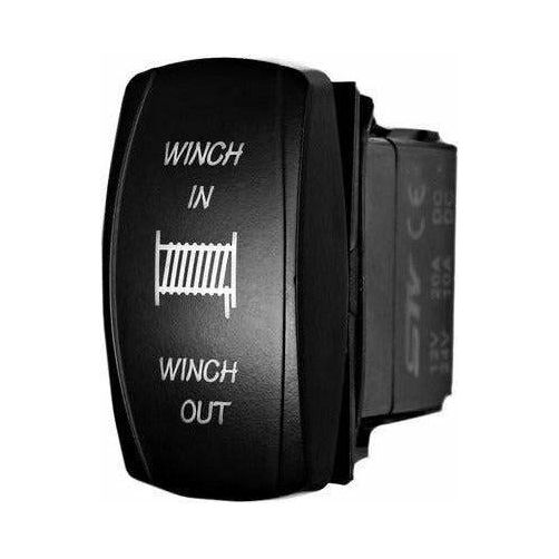 Winch In / Out Momentary Rocker Switch