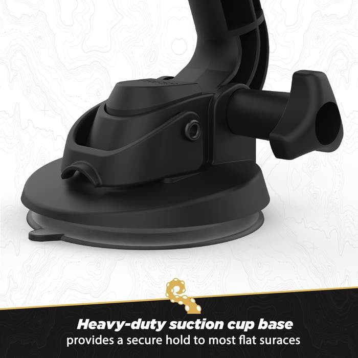 TerraClamp Suction Cup Action Camera Mount
