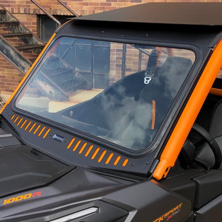 Can Am Commander / Maverick Vented Glass Windshield