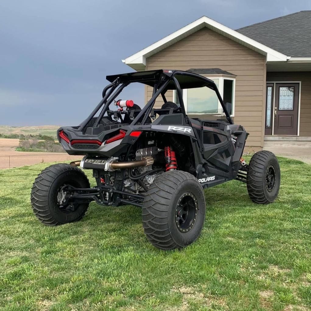 Polaris RZR XP Turbo Big Mo Slip-On Exhaust