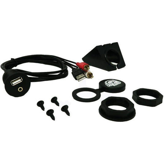 USB & Auxiliary Flush Mount Adapter