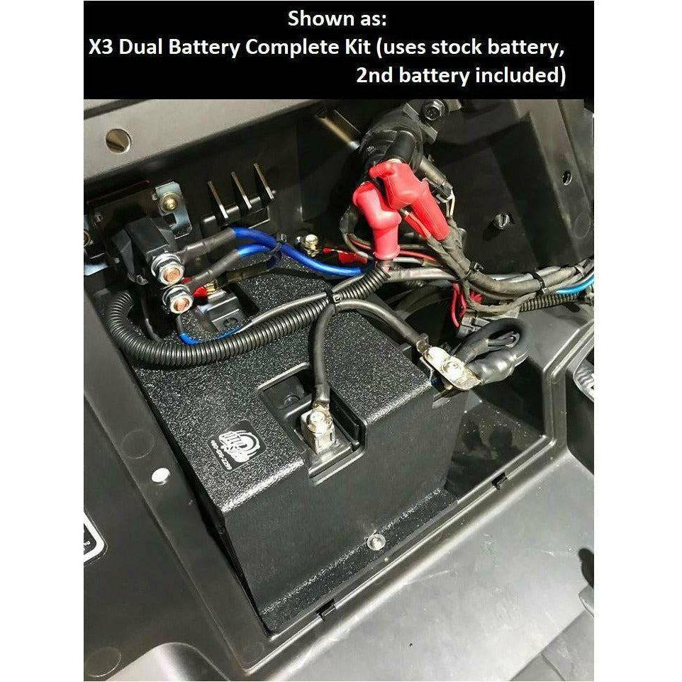 Can Am X3 Dual Battery Mount