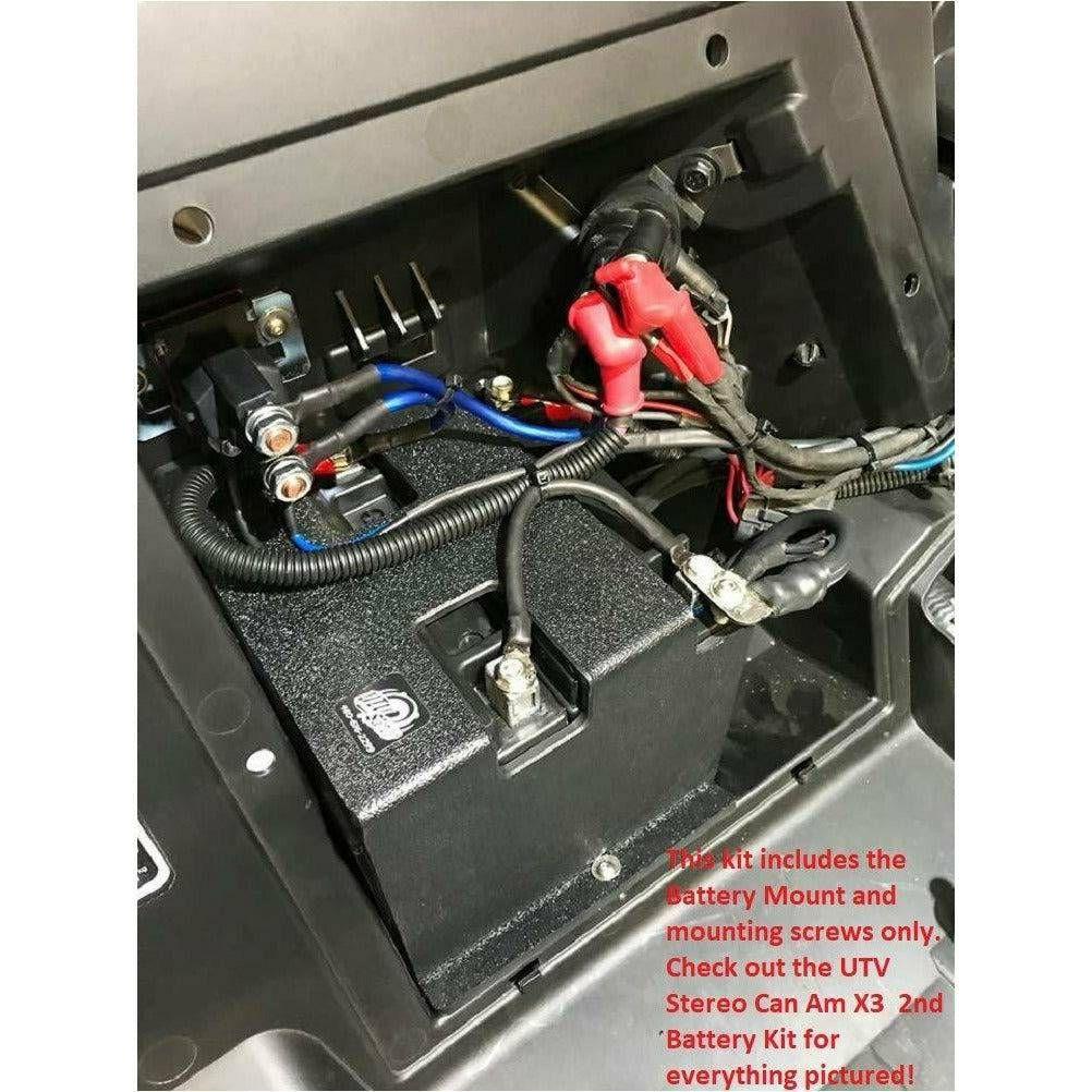 Can Am X3 Dual Battery Mount