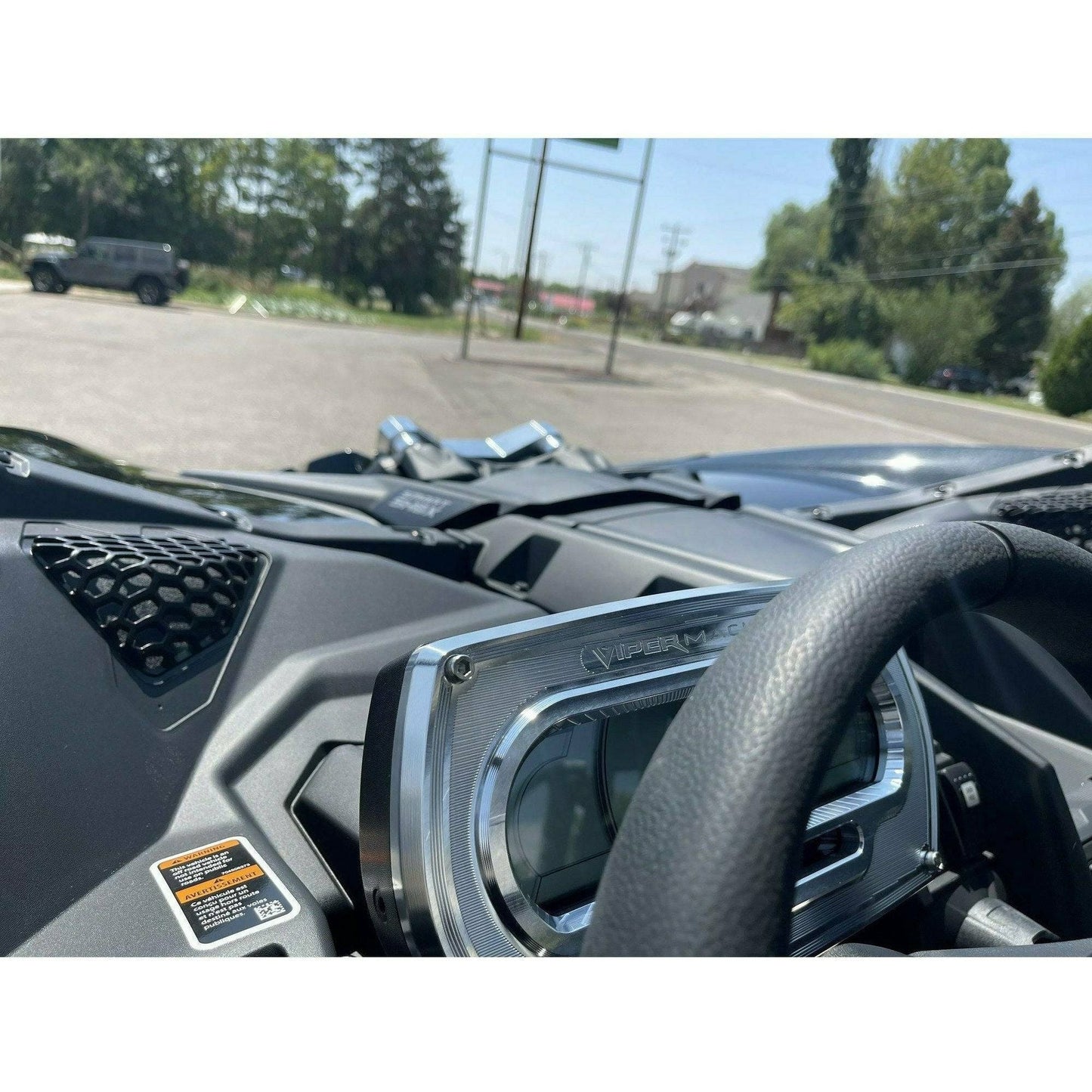 Can Am X3 (2021) Billet Gauge Bezel