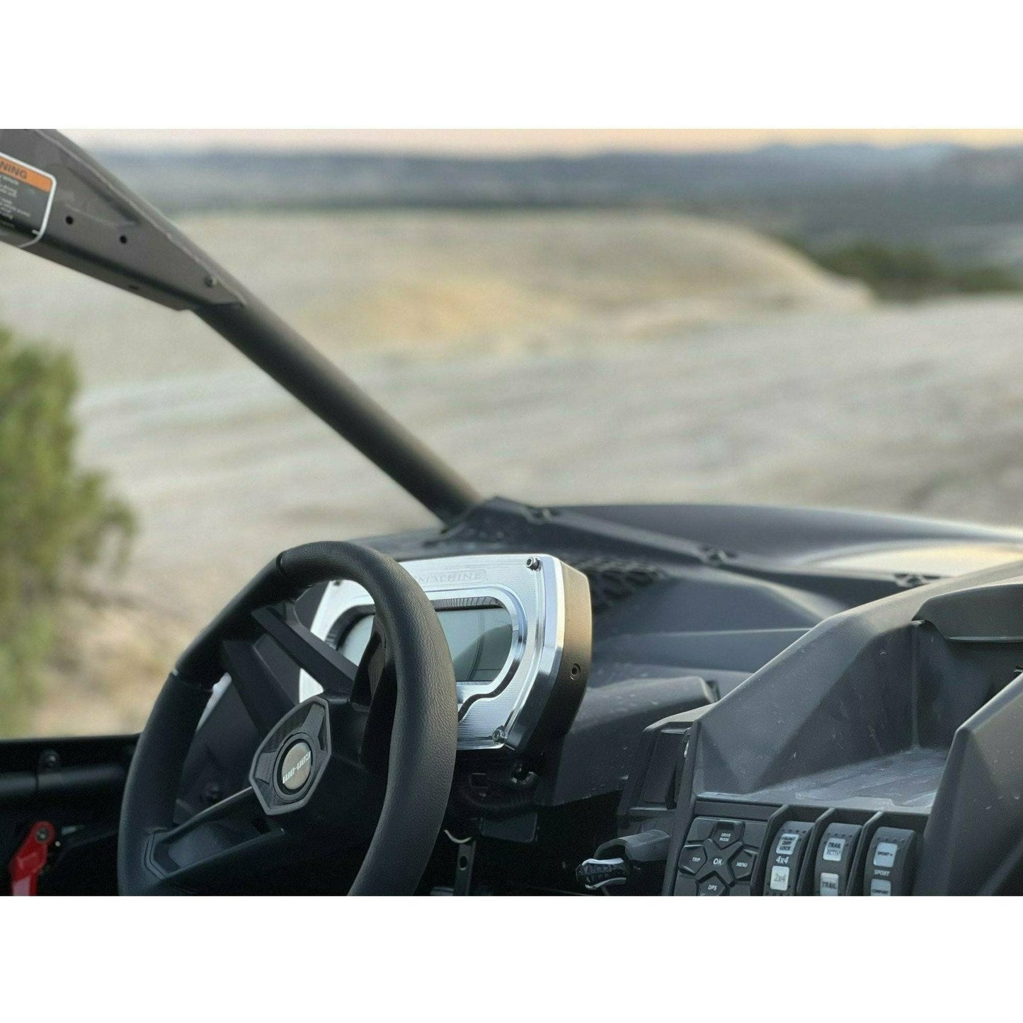 Can Am X3 (2021) Billet Gauge Bezel