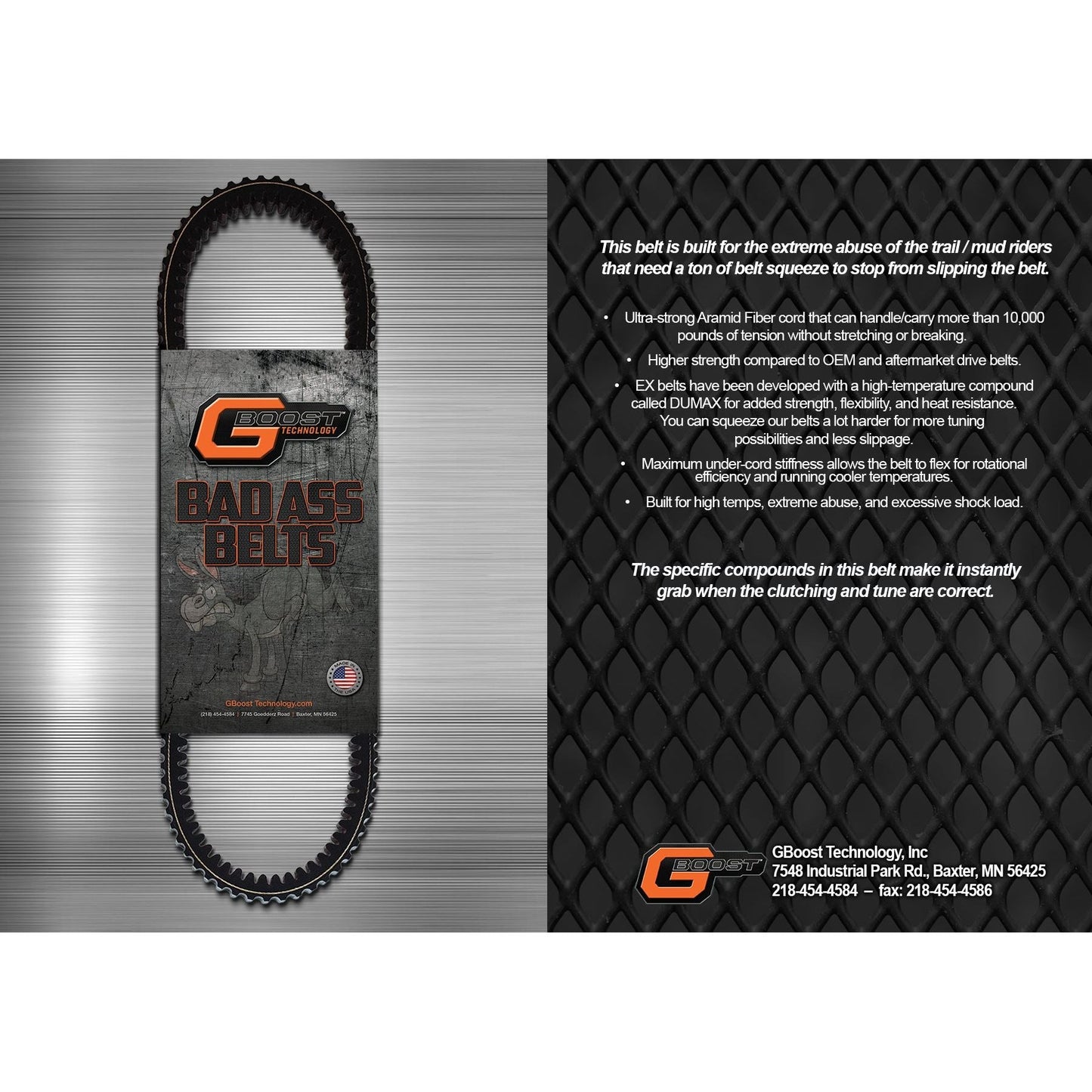 Kawasaki Teryx 750 EPS (2012-2013) Bad Ass Drive Belt