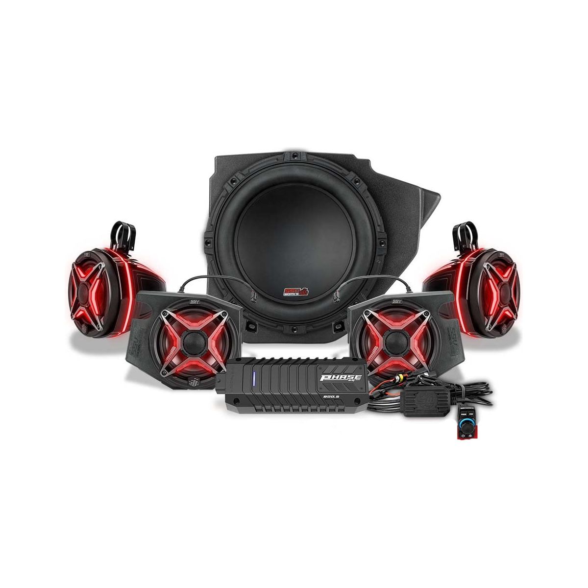 Polaris RZR Ride Command Lighted 5-Speaker System