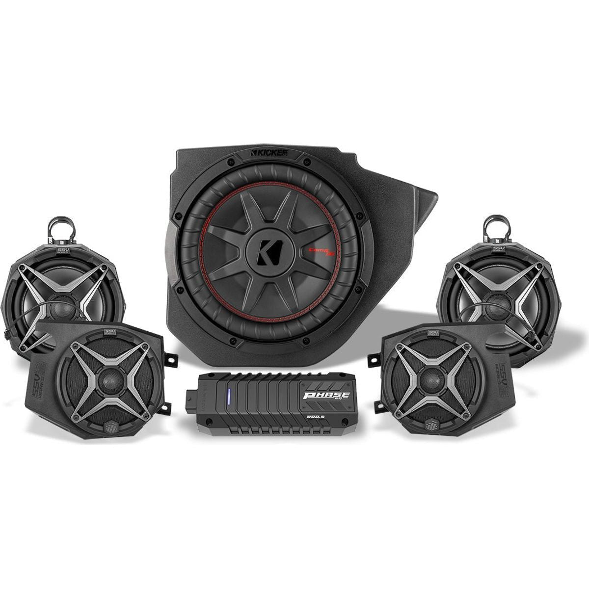 Polaris RZR Ride Command Phase X 5-Speaker Audio System