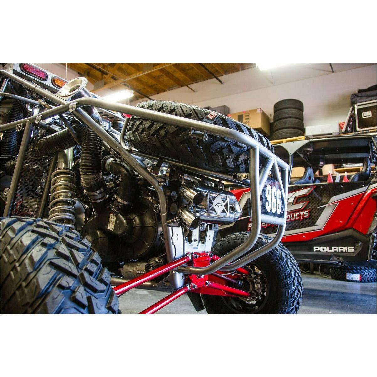 Polaris RZR Turbo Dual Tip Exhaust System