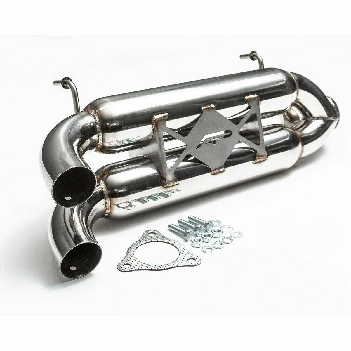 Polaris RZR Turbo Dual Tip Exhaust System