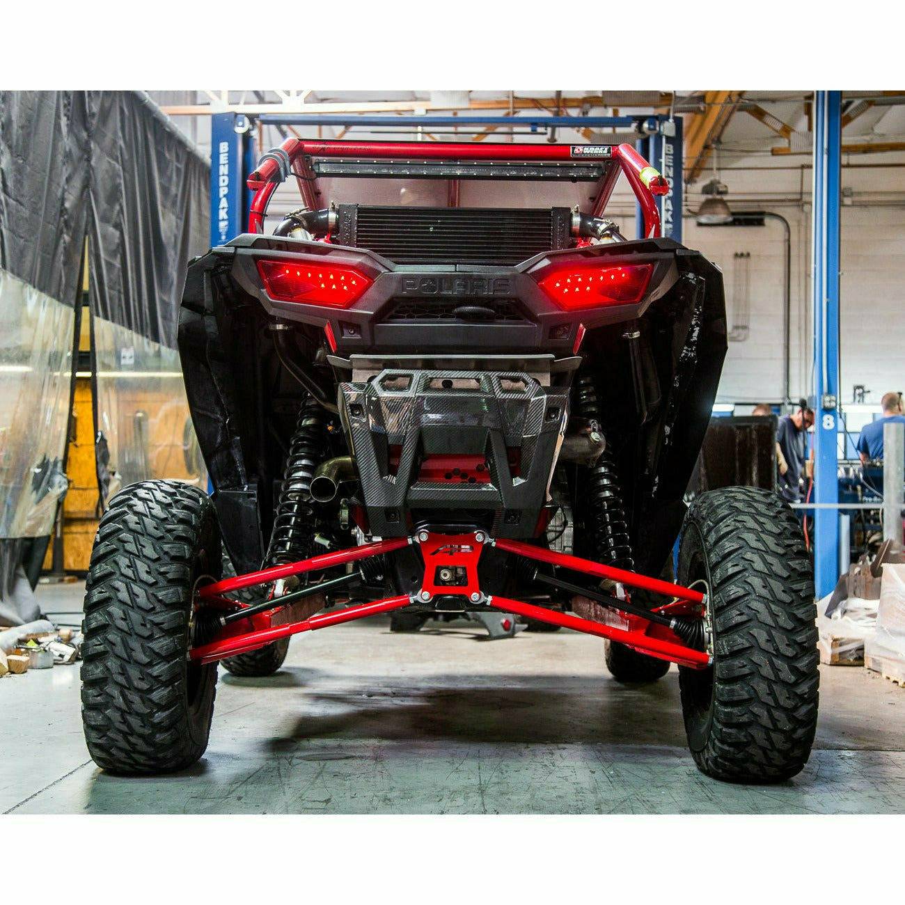 Polaris RZR Carbon Fiber Exhaust Shield