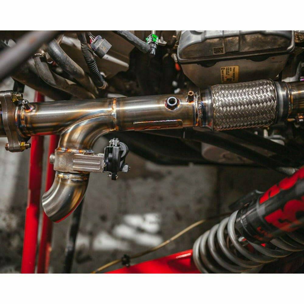 Polaris RZR Turbo Valvetronic Dump Race Pipe