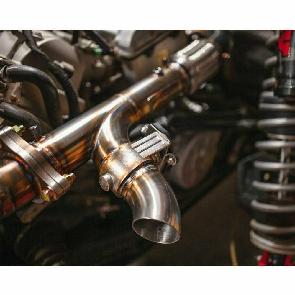 Polaris RZR Turbo Valvetronic Dump Race Pipe