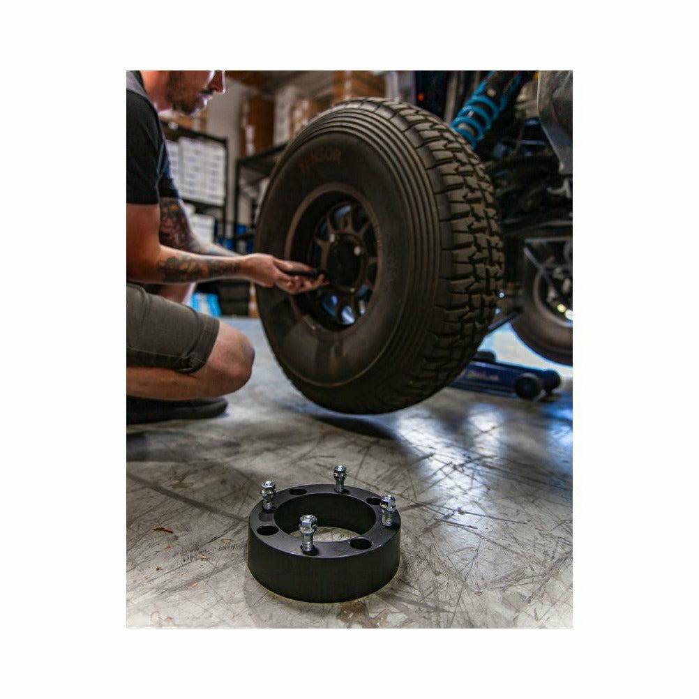 Can Am / Kawasaki 2" Wheel Spacers (Silver)