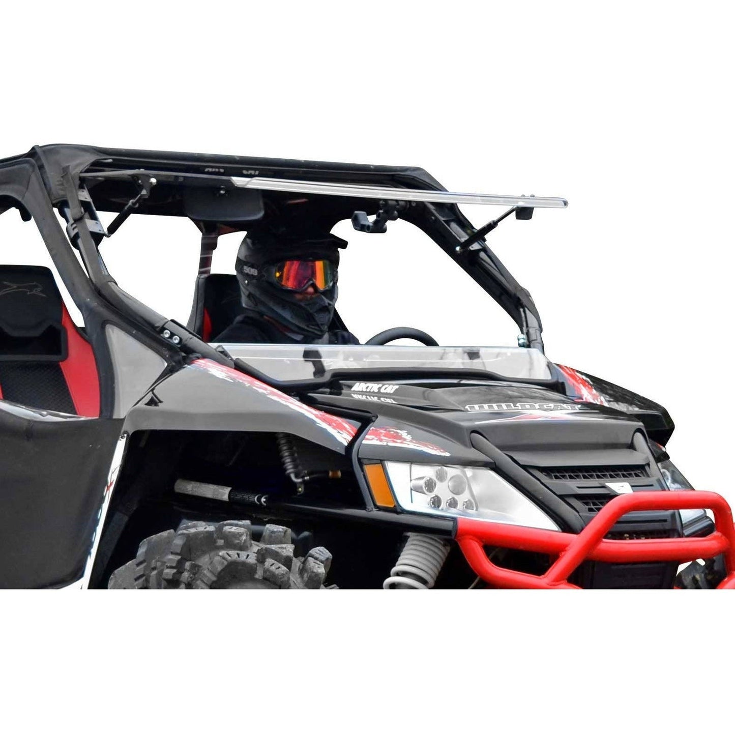 Arctic Cat Wildcat Scratch Resistant Flip Windshield