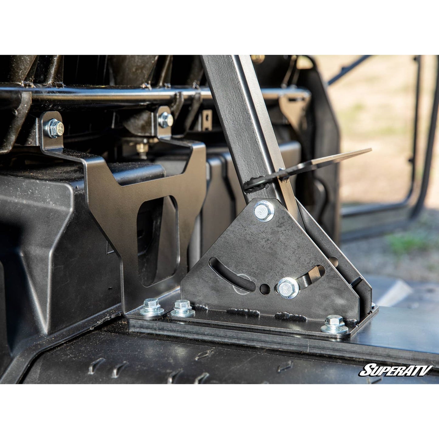 Can Am Defender Floor Mounted Gun Holder