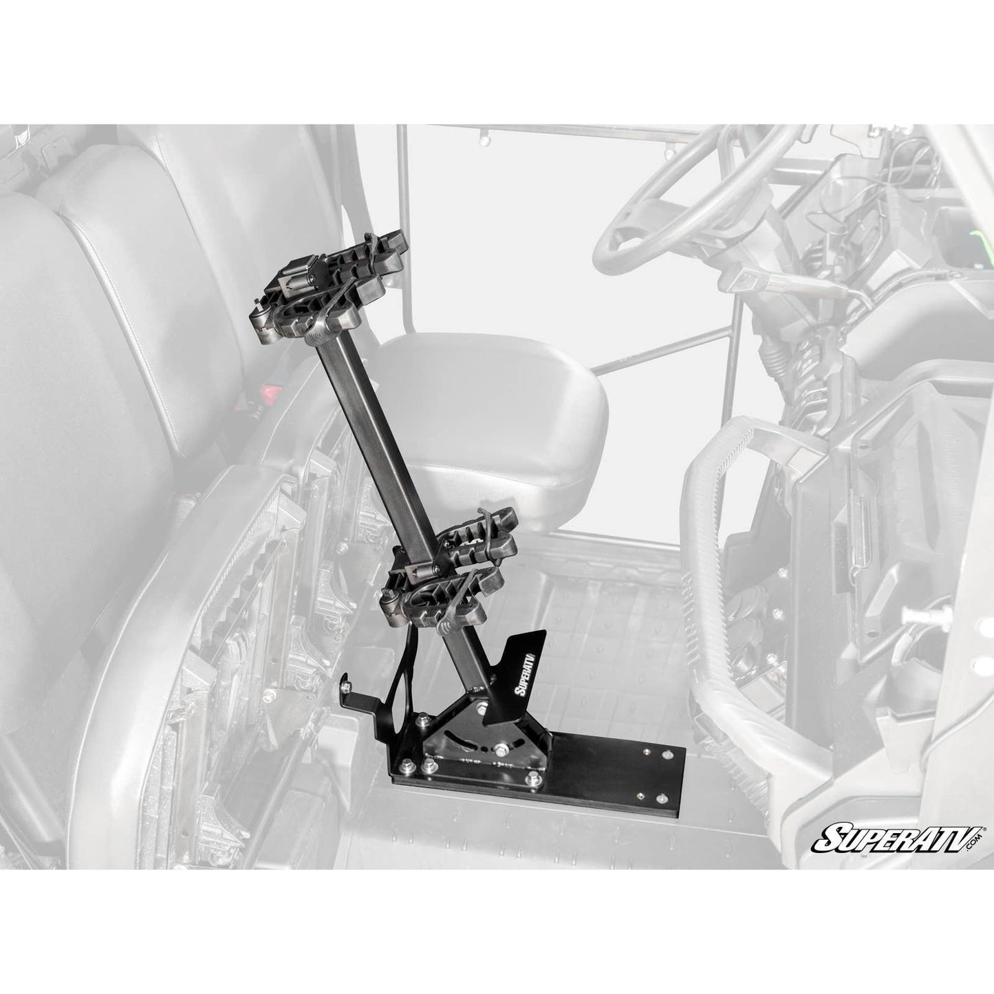 Can Am Defender Floor Mounted Gun Holder