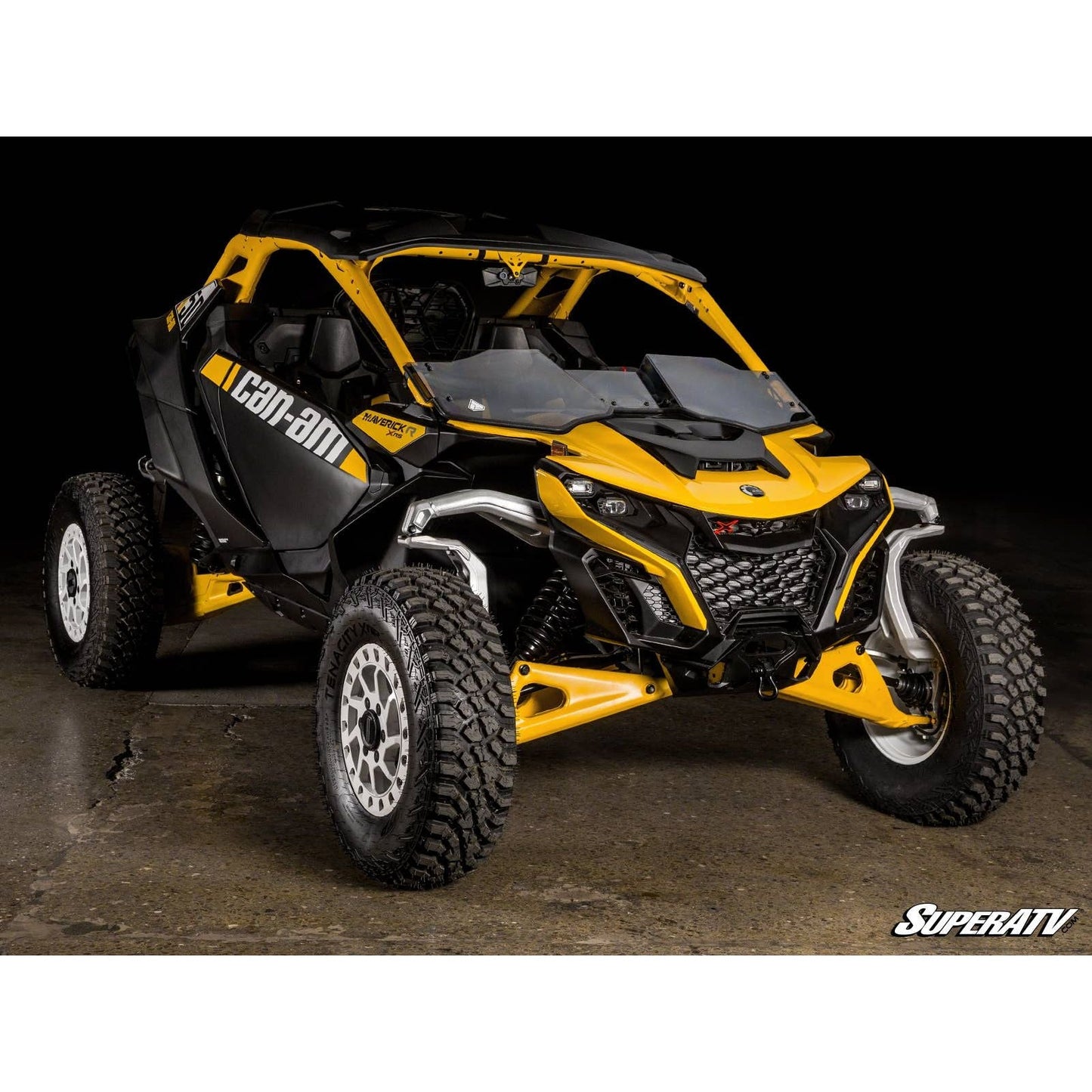 Can Am Maverick R Half Windshield