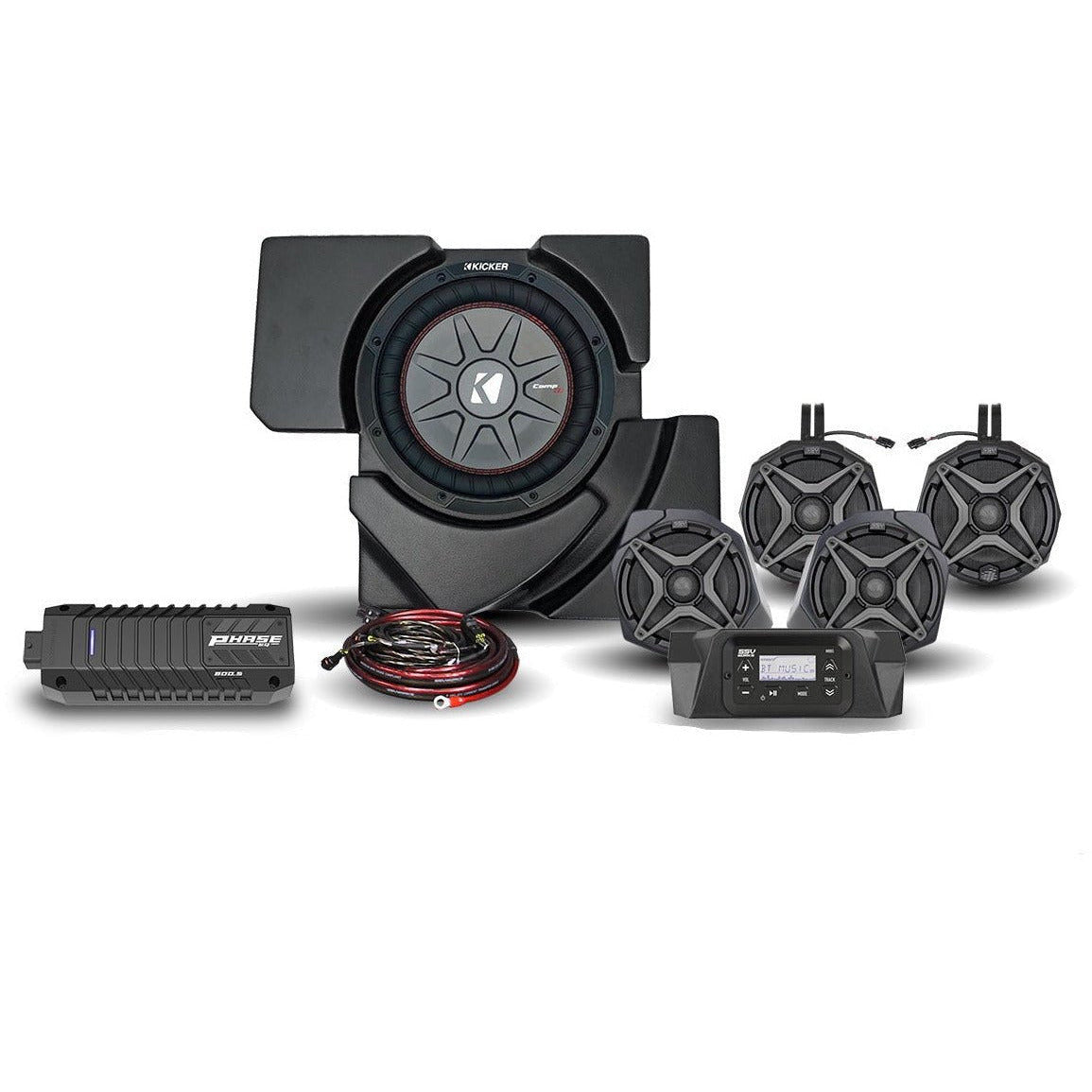 Can Am X3 5-Speaker Audio System - Kombustion Motorsports