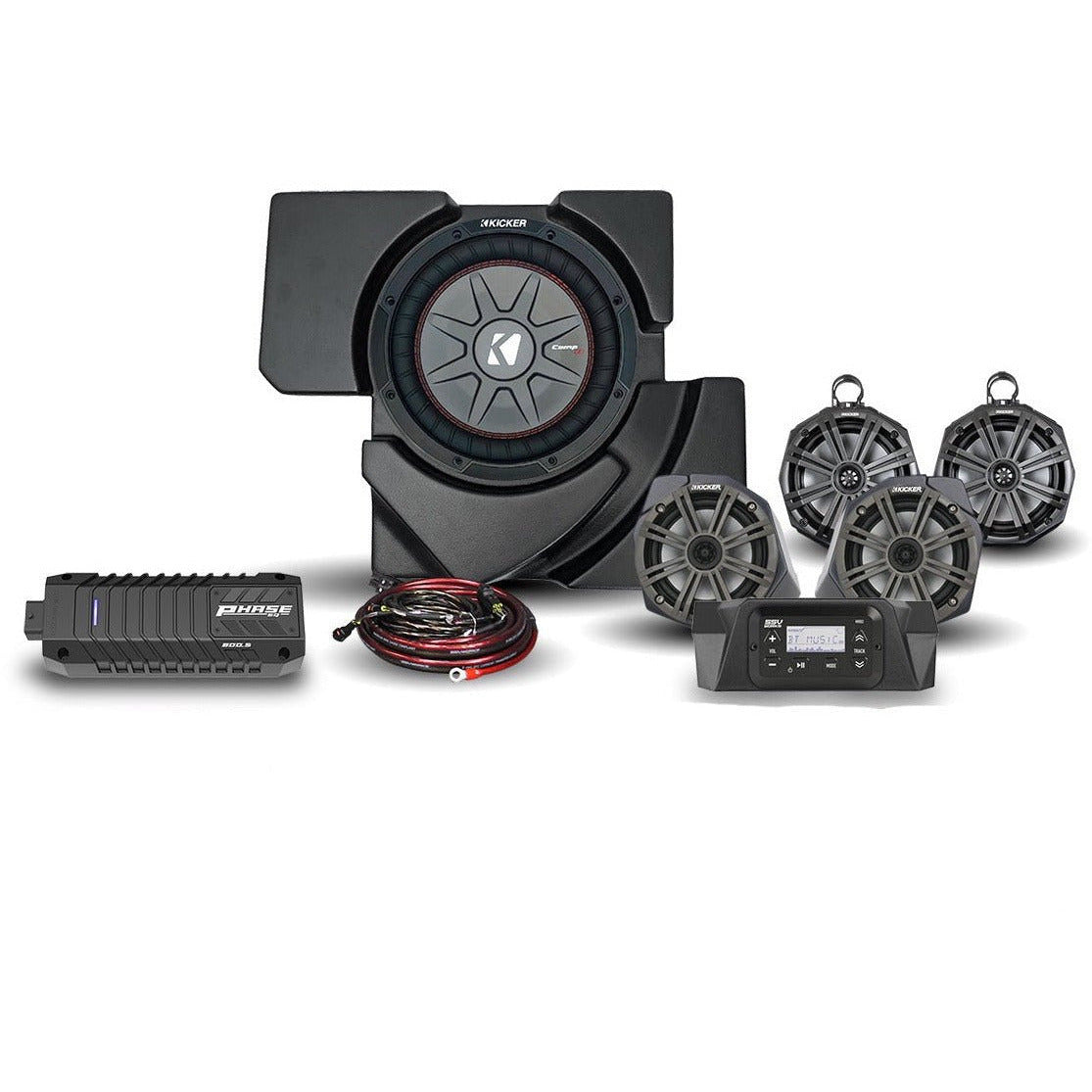 Can Am X3 5-Speaker Audio System - Kombustion Motorsports