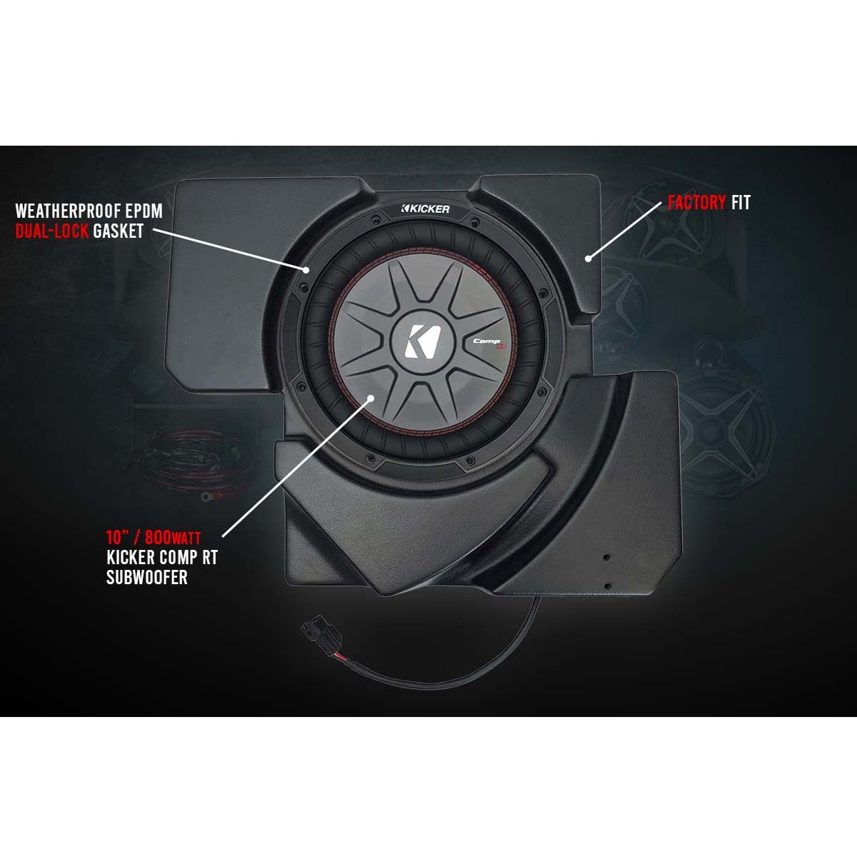 Can Am X3 8-Speaker Audio System