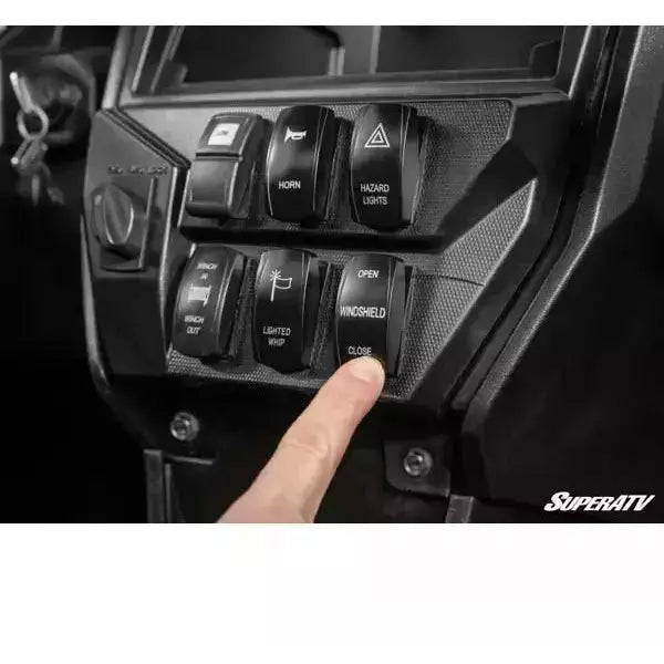 Kawasaki KRX MaxDrive Power Flip Windshield