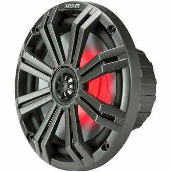 8" All Weather Coaxial Speakers with LED Lighting