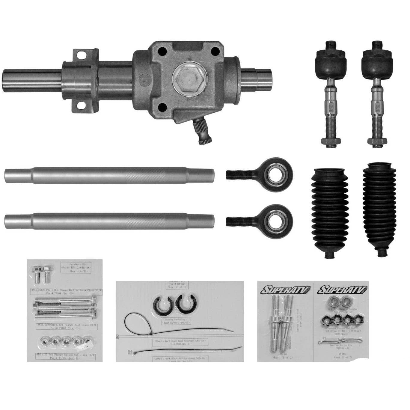 Polaris General 1000 RackBoss 2.0 Rack and Pinion